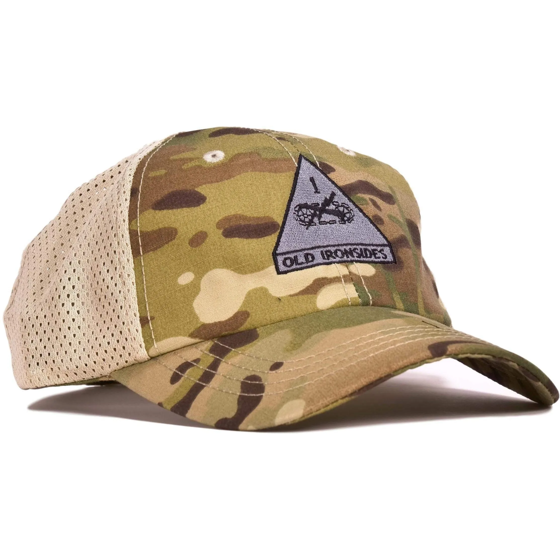 1st Armored Division Multicam Mesh Back Hat