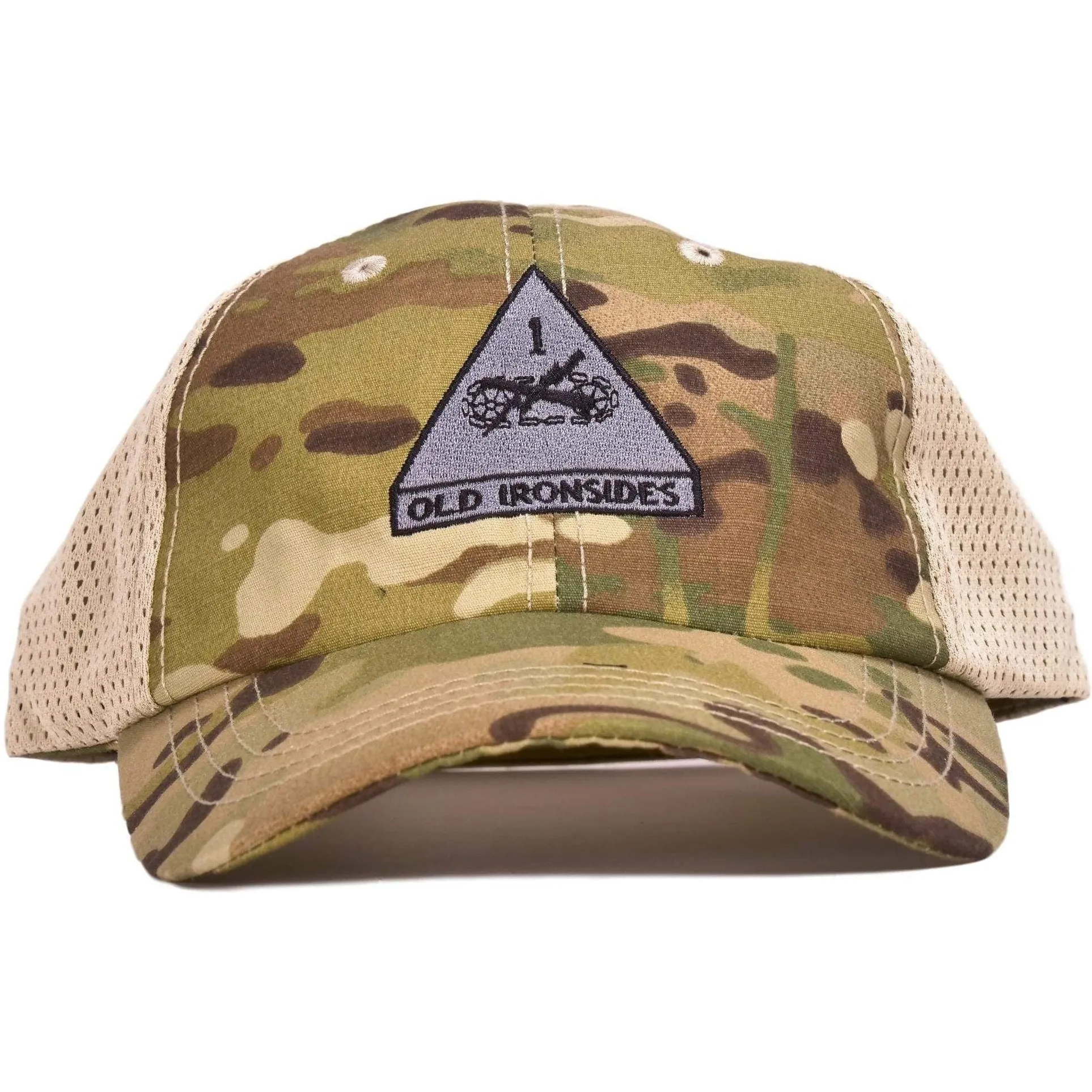 1st Armored Division Multicam Mesh Back Hat