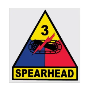 3rd Armor Div Decal "Spearhead"