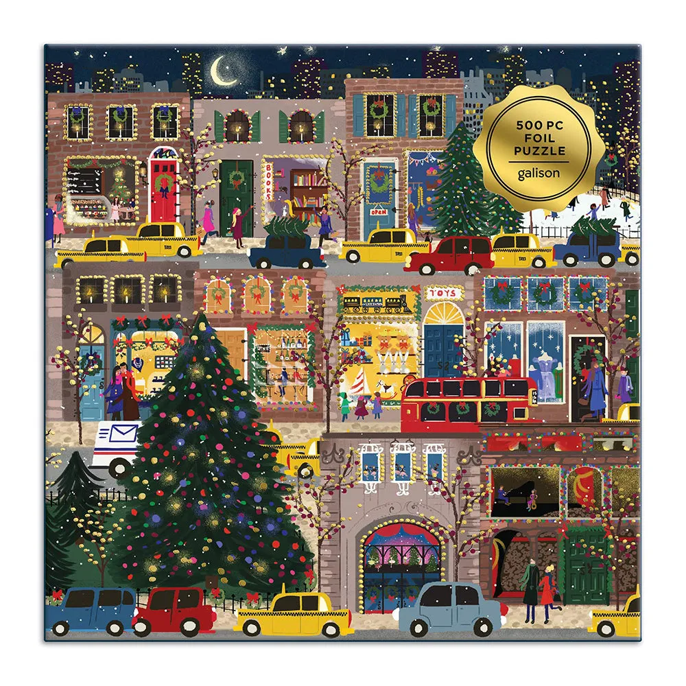 500 Piece Christmas Day Night Jigsaw Puzzle Toys, TO0004