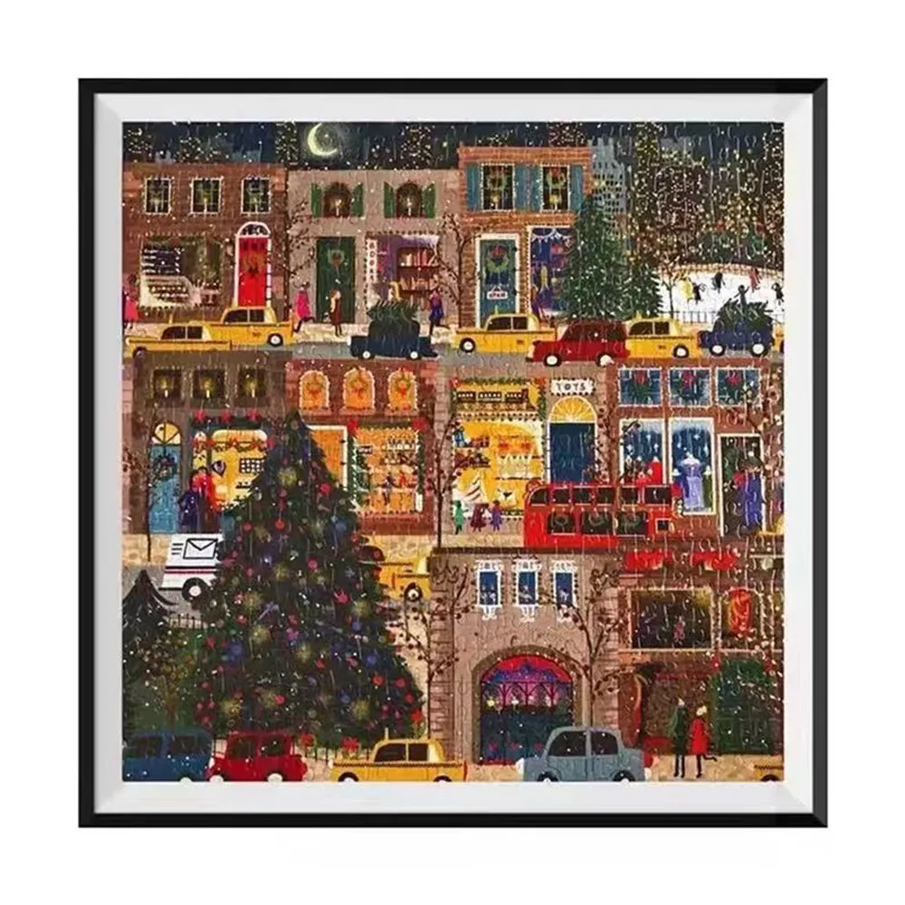 500 Piece Christmas Day Night Jigsaw Puzzle Toys, TO0004