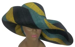 Adisa: Madagascar Big Brim Raffia Sun Hat