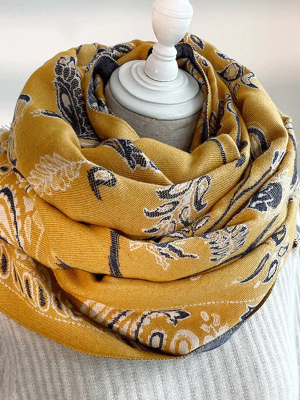 Animal Printed Keep Warm Shawl&Scarf