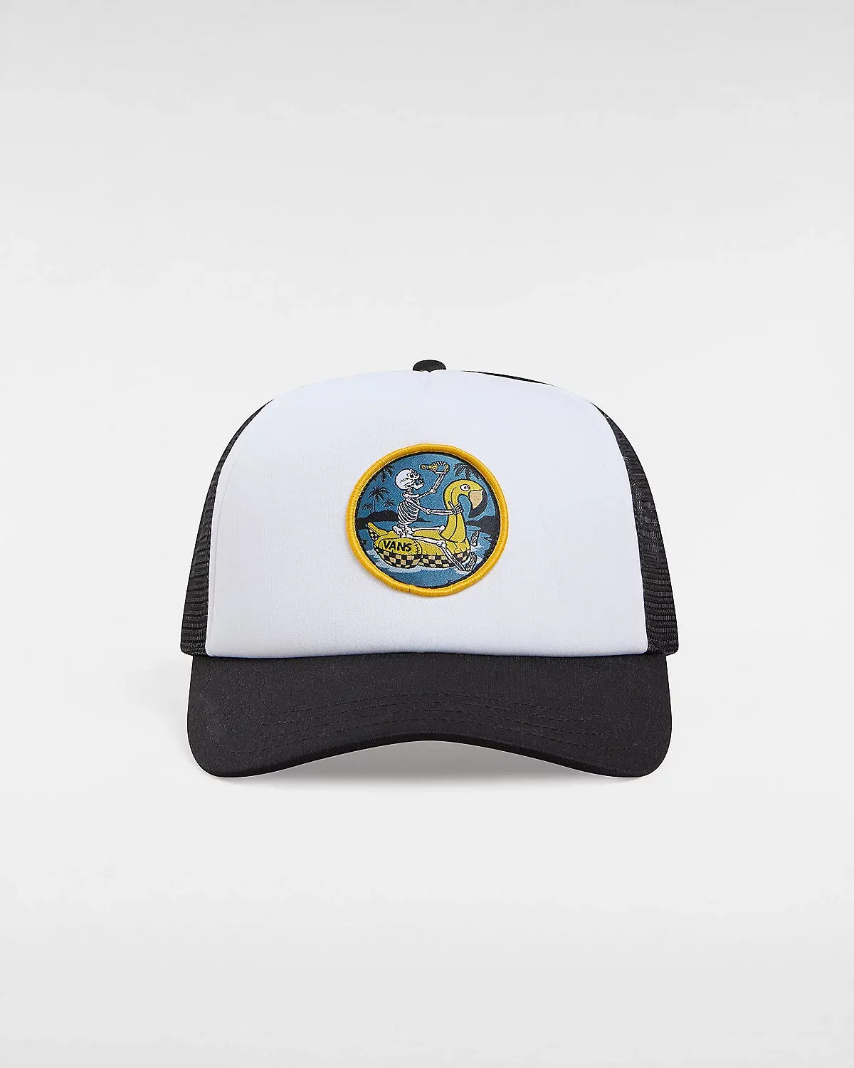 Beer Float Trucker Cap in White