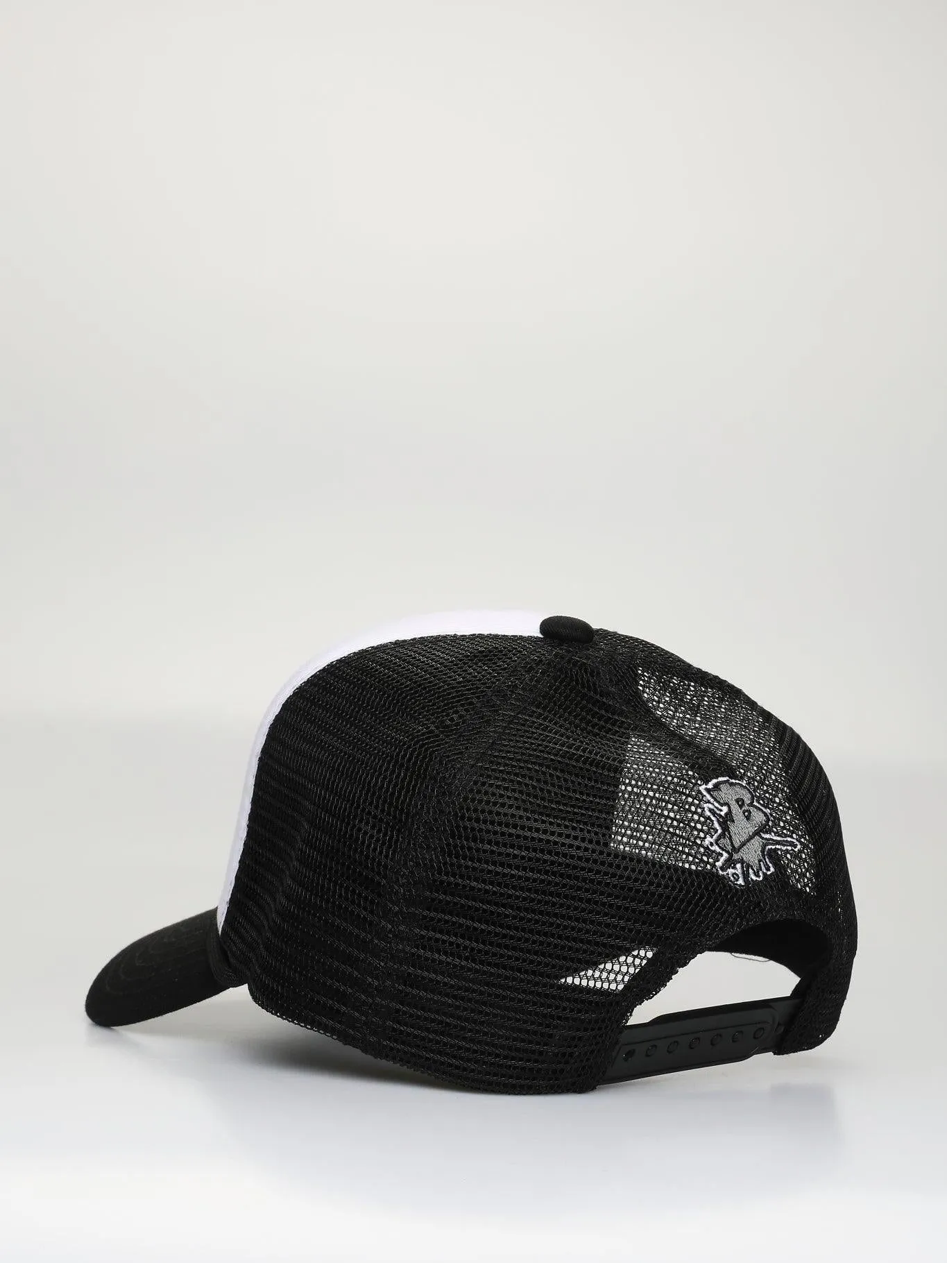 Bhype Society - Bhype Trucker Hat White & Black