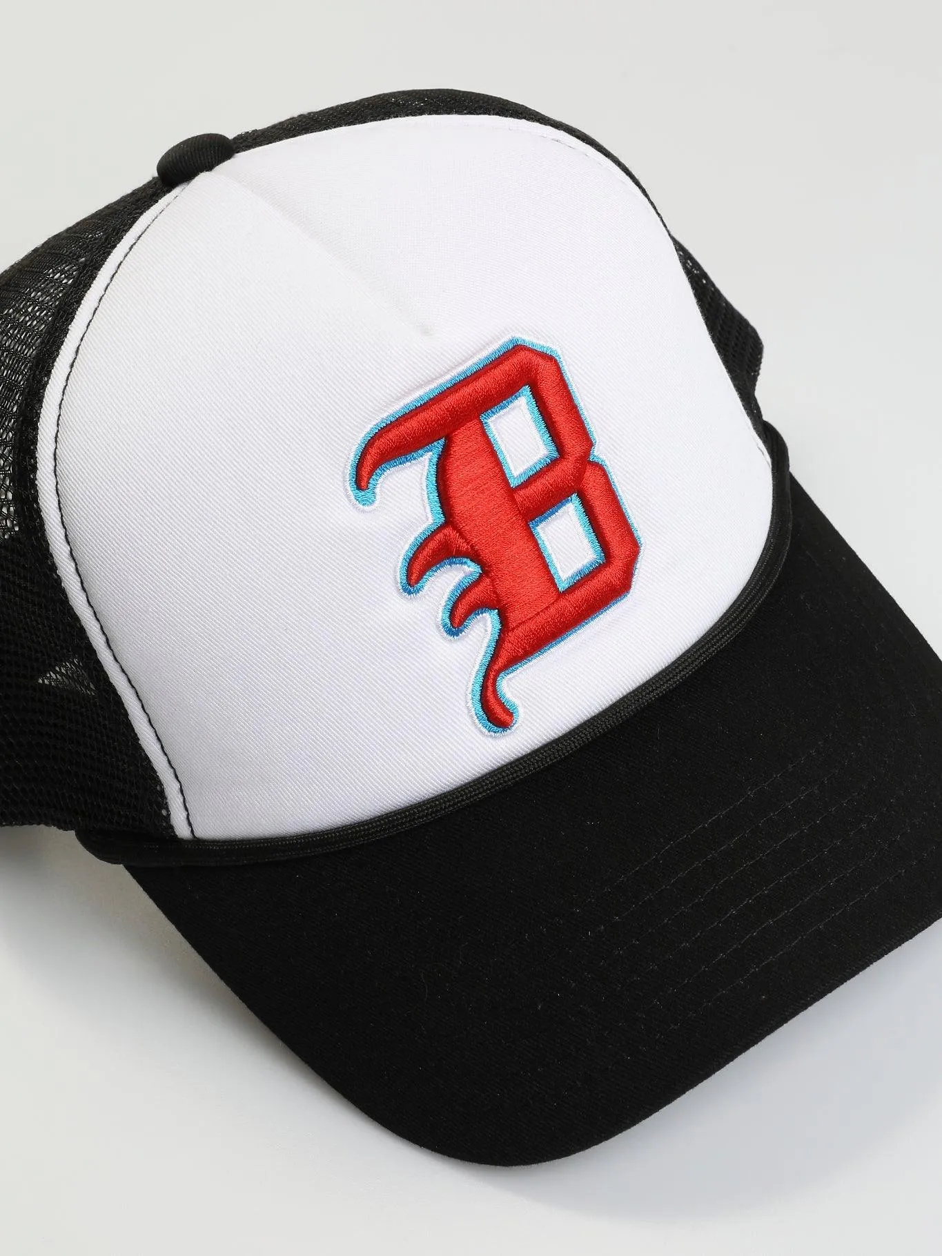 Bhype Society - Bhype Trucker Hat White & Black