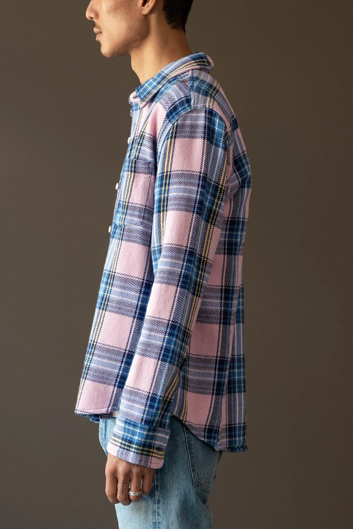 Blanket Plaid Longsleeve - Pink