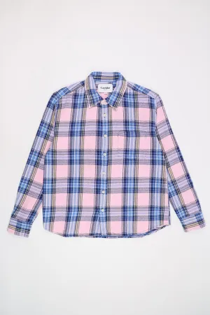 Blanket Plaid Longsleeve - Pink