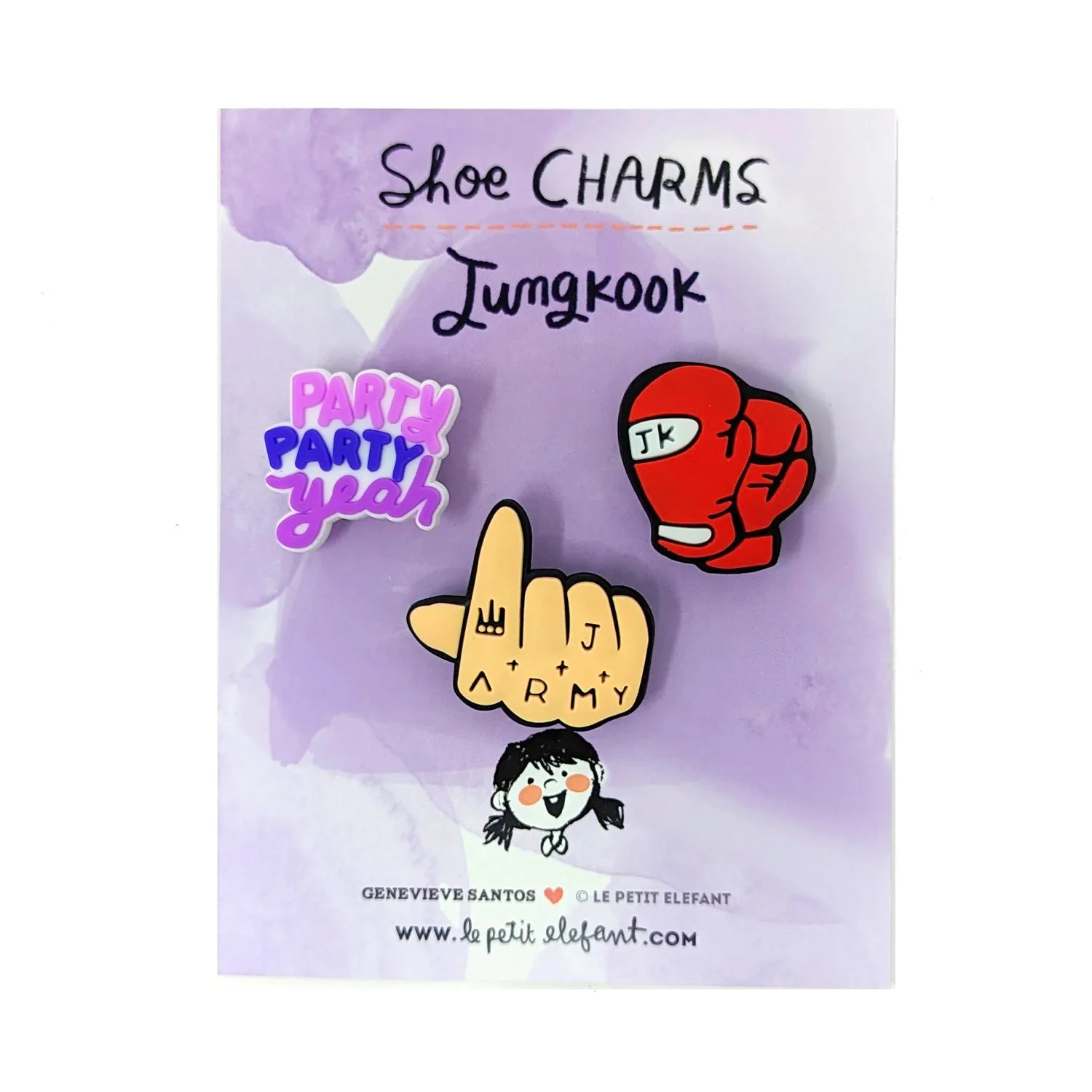 BTS Jungkook Charm Set