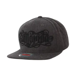 California Snapback Flat Brim Hat Hiphop Baseball Cap Embroidery Adjustable AL21558