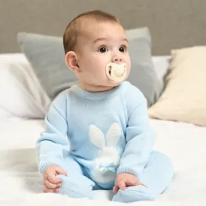 Dandelion Blue Bunny Onesie