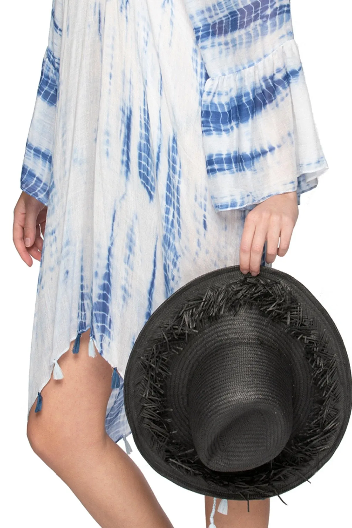 Darcie Sun Hat in Black