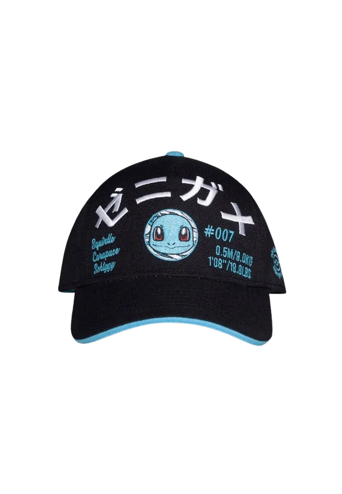 Difuzed - Pokemon - Embroidered Squirtle Adjustable Cap