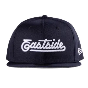 Eastside Script Navy New Era Snapback