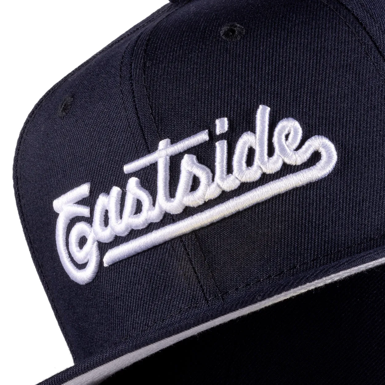 Eastside Script Navy New Era Snapback