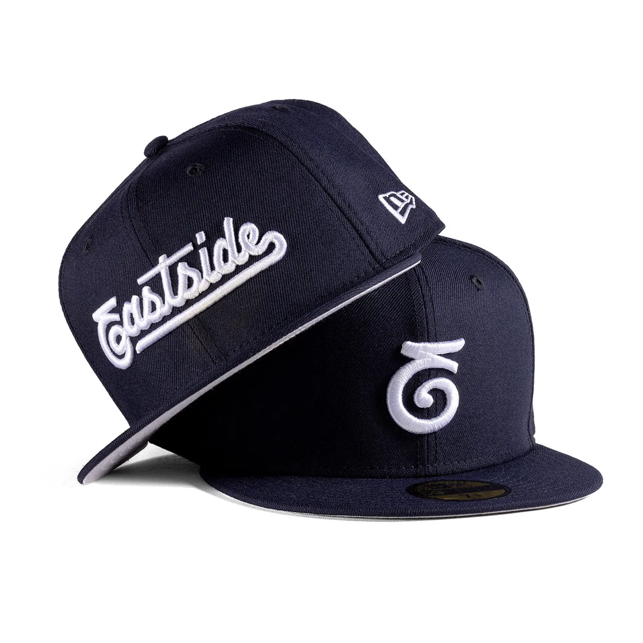 Eastside Script Navy New Era Snapback