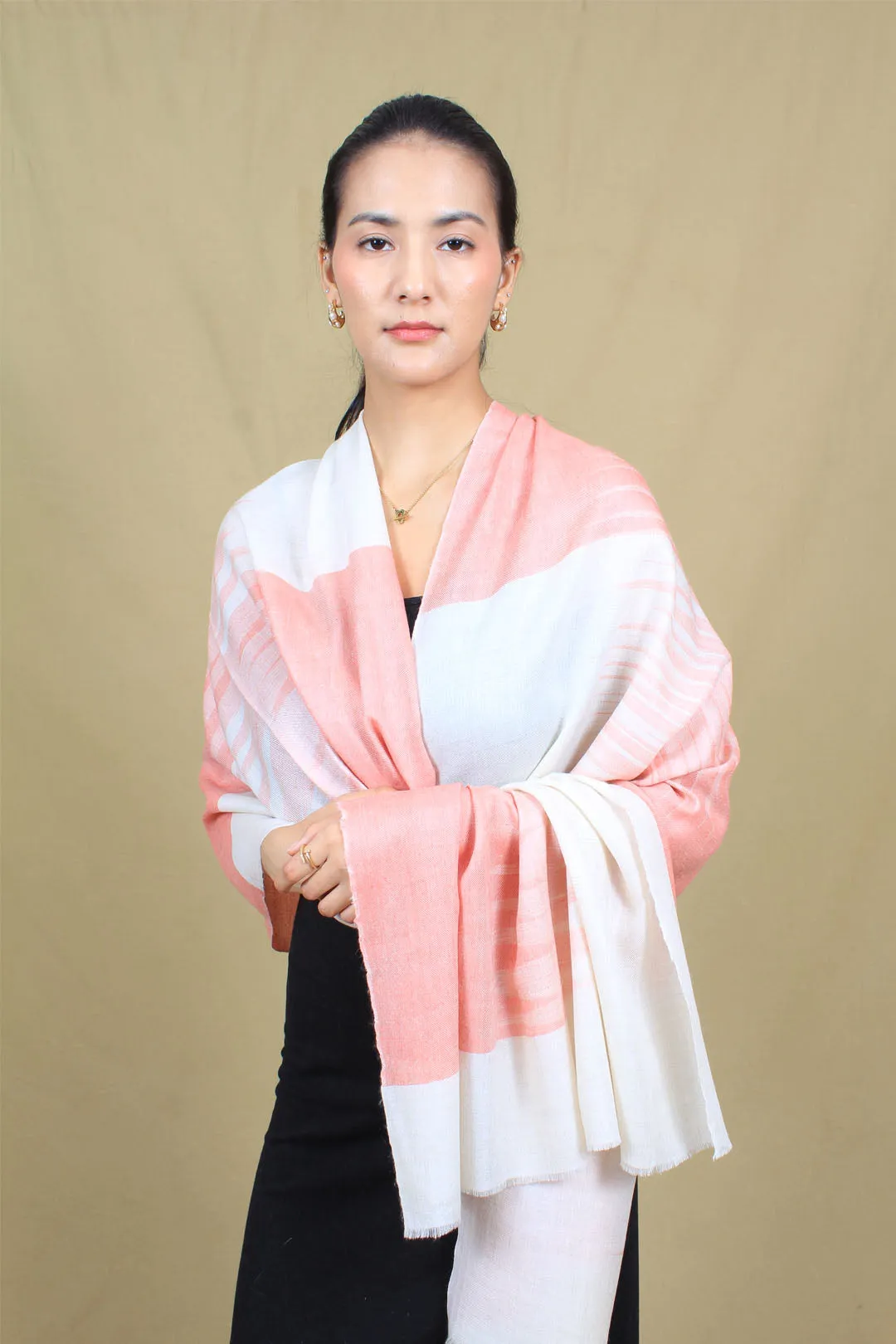 Edward Ikat Dyed Cashmere Stole