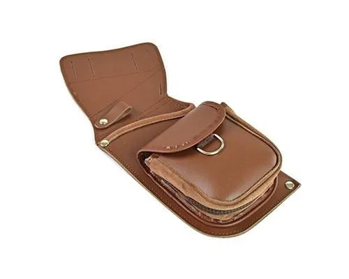 Gompy Field Hip quiver brown leather