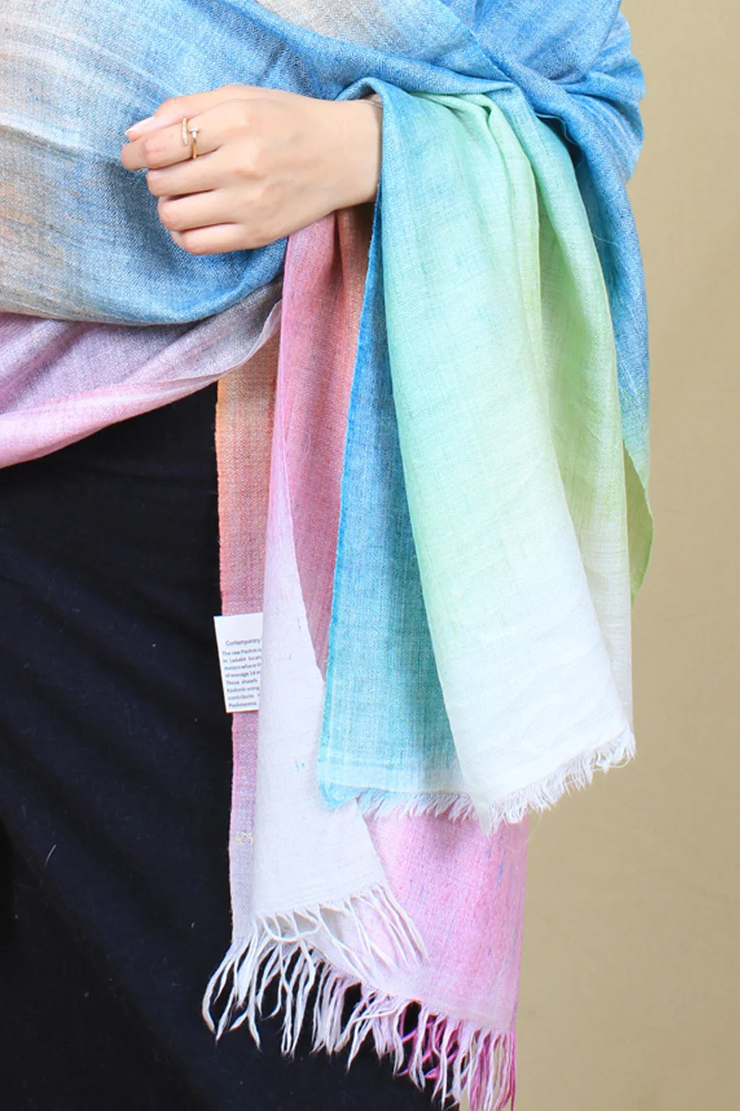 Isabelle Ombre Dyed Cashmere Stole