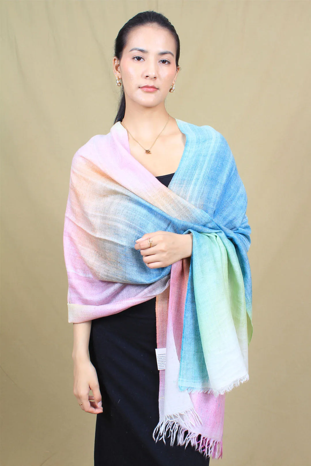 Isabelle Ombre Dyed Cashmere Stole