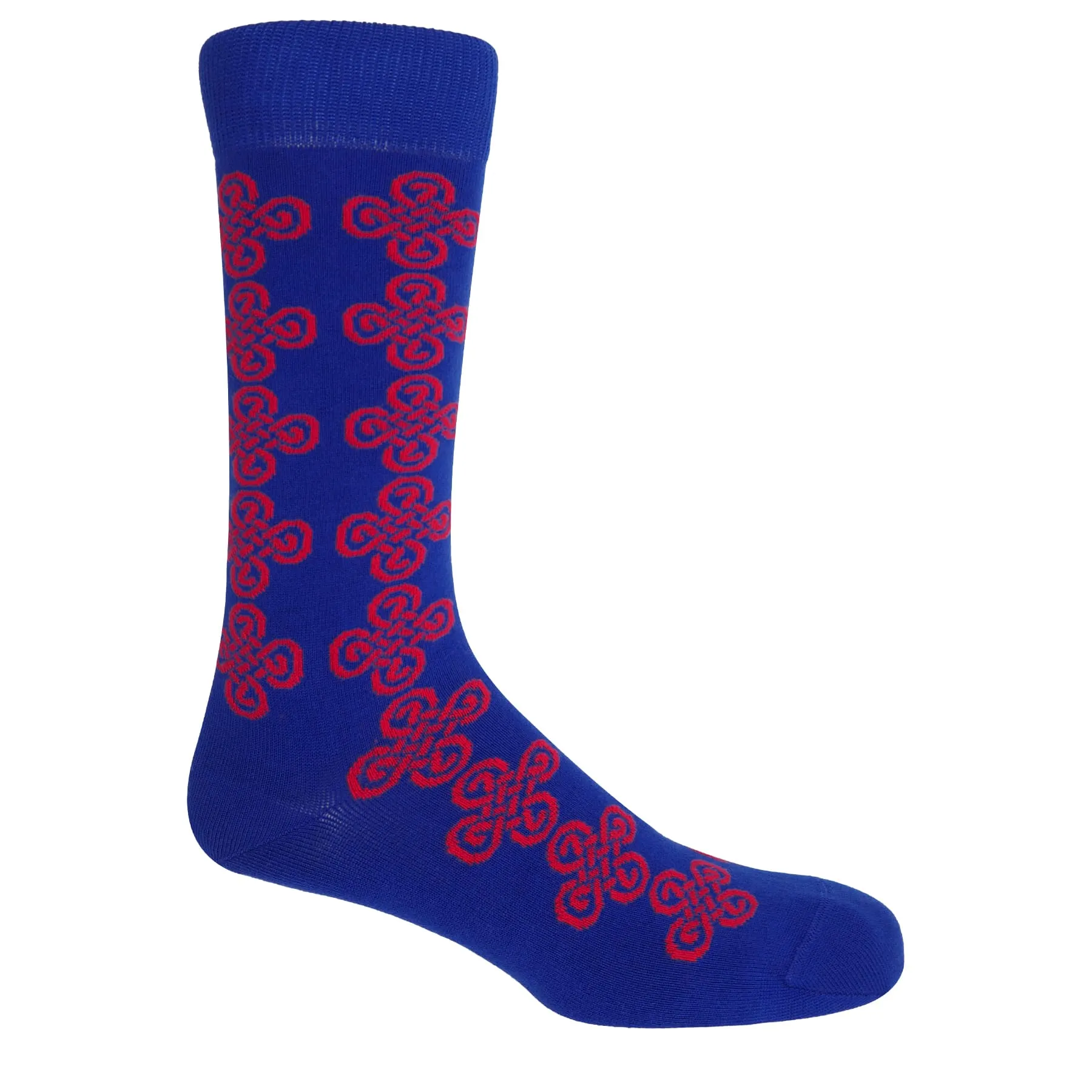 Knot Men's Socks - Blue