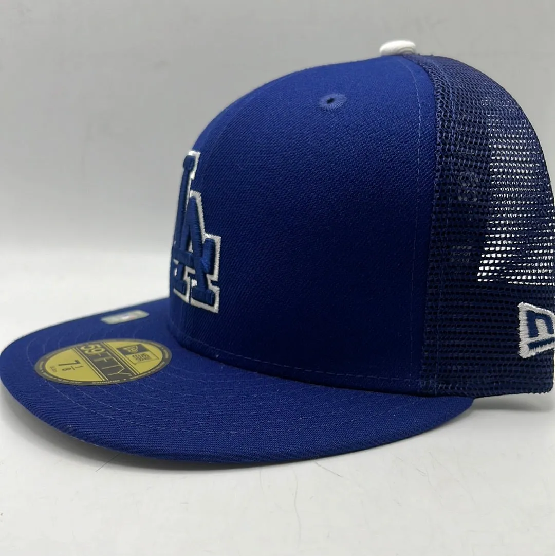 Los Angeles Dodgers MLB New Era 59Fifty Classic Trucker Fitted Hat