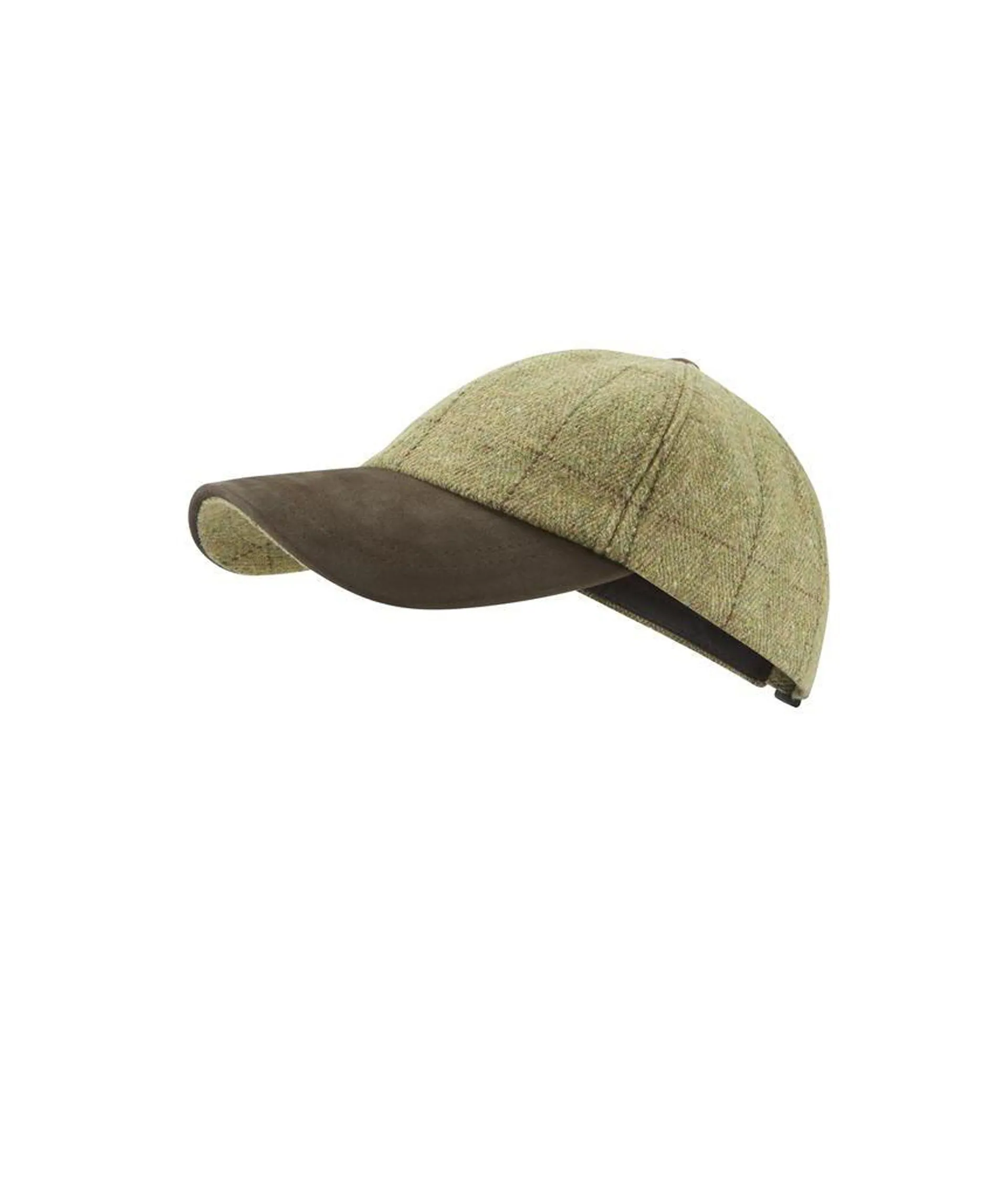 Mens Baseball Cap - Sand Tweed