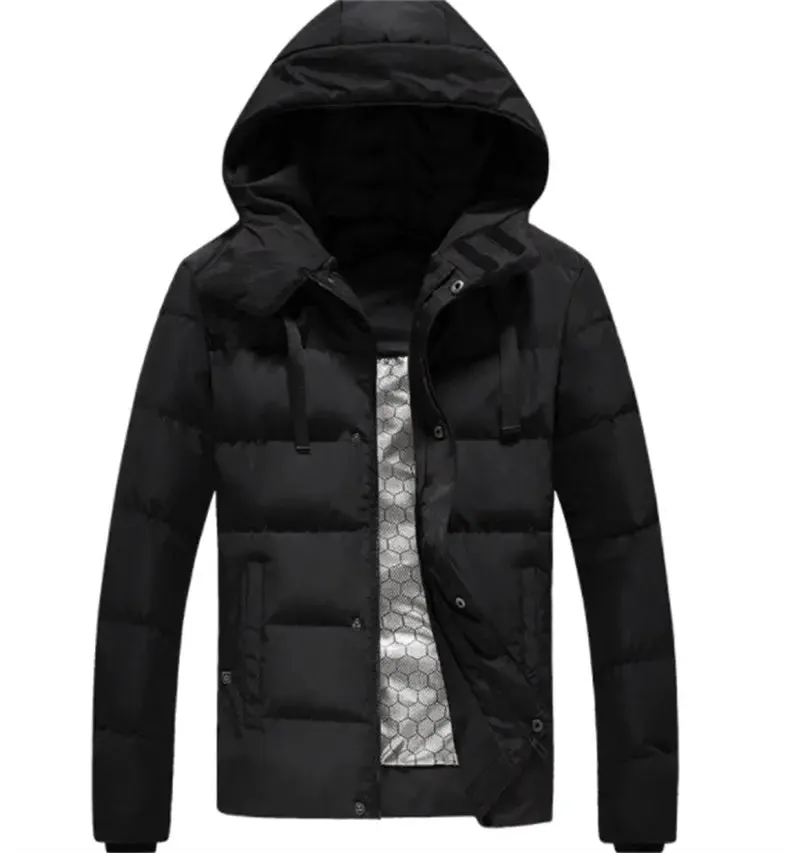 Men's Winter Fleece Thick Heating Padded Jacket