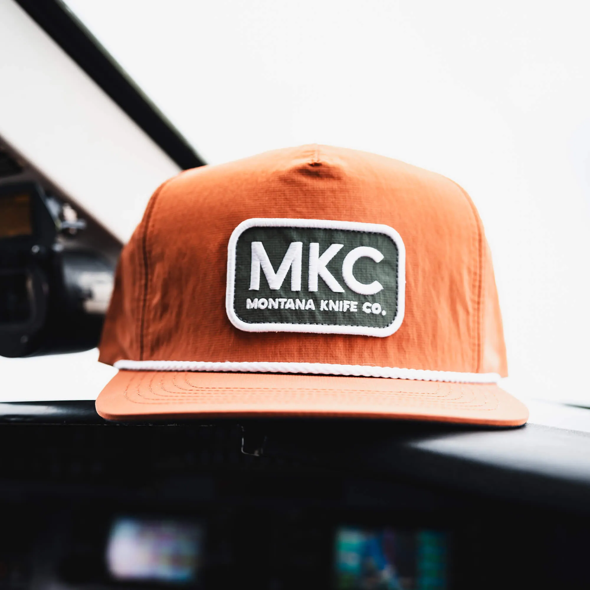 MKC RIVER ROPE HAT - RUST