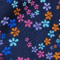 Multi Floral Woven Tie