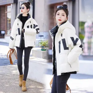 Niche Design College Style Thickened Jacket