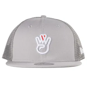 OG Gray Mesh Trucker New Era Snapback