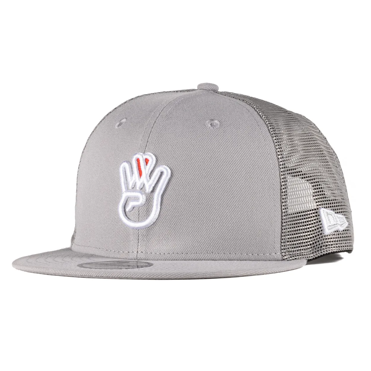 OG Gray Mesh Trucker New Era Snapback