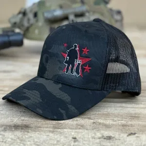 OG Logo Trucker Hat - Multicam Black