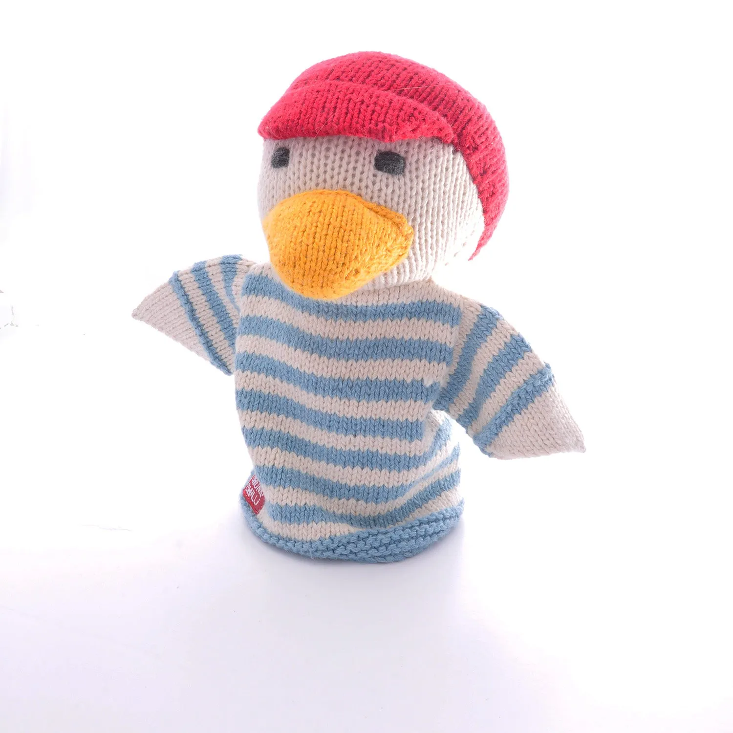 Organic Cotton Hand Puppet - Duck