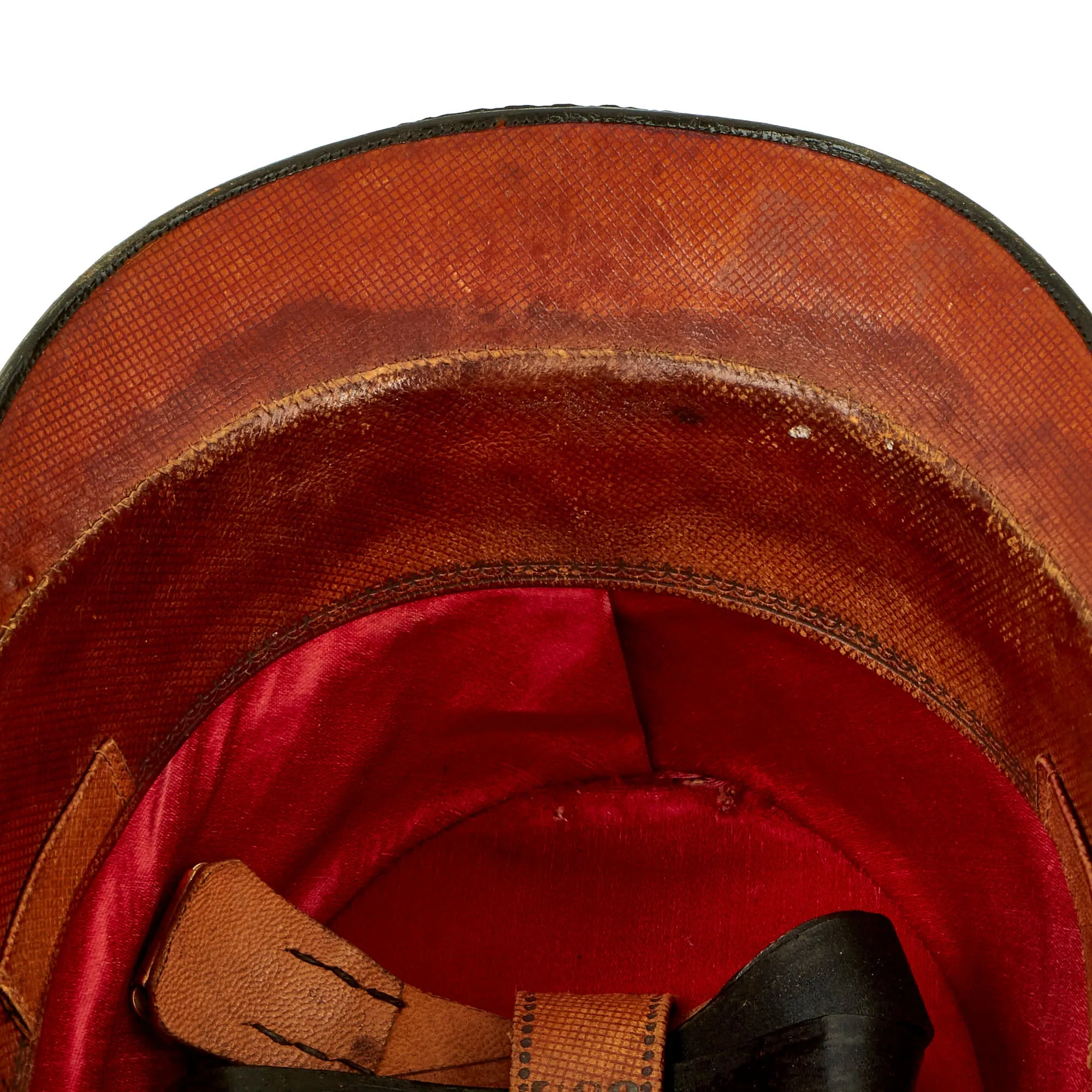 Original 19th Century Imperial Austrian Infantry Officer Shako With Cockade, Rain Cover and Chinstrap - Size 56 ½