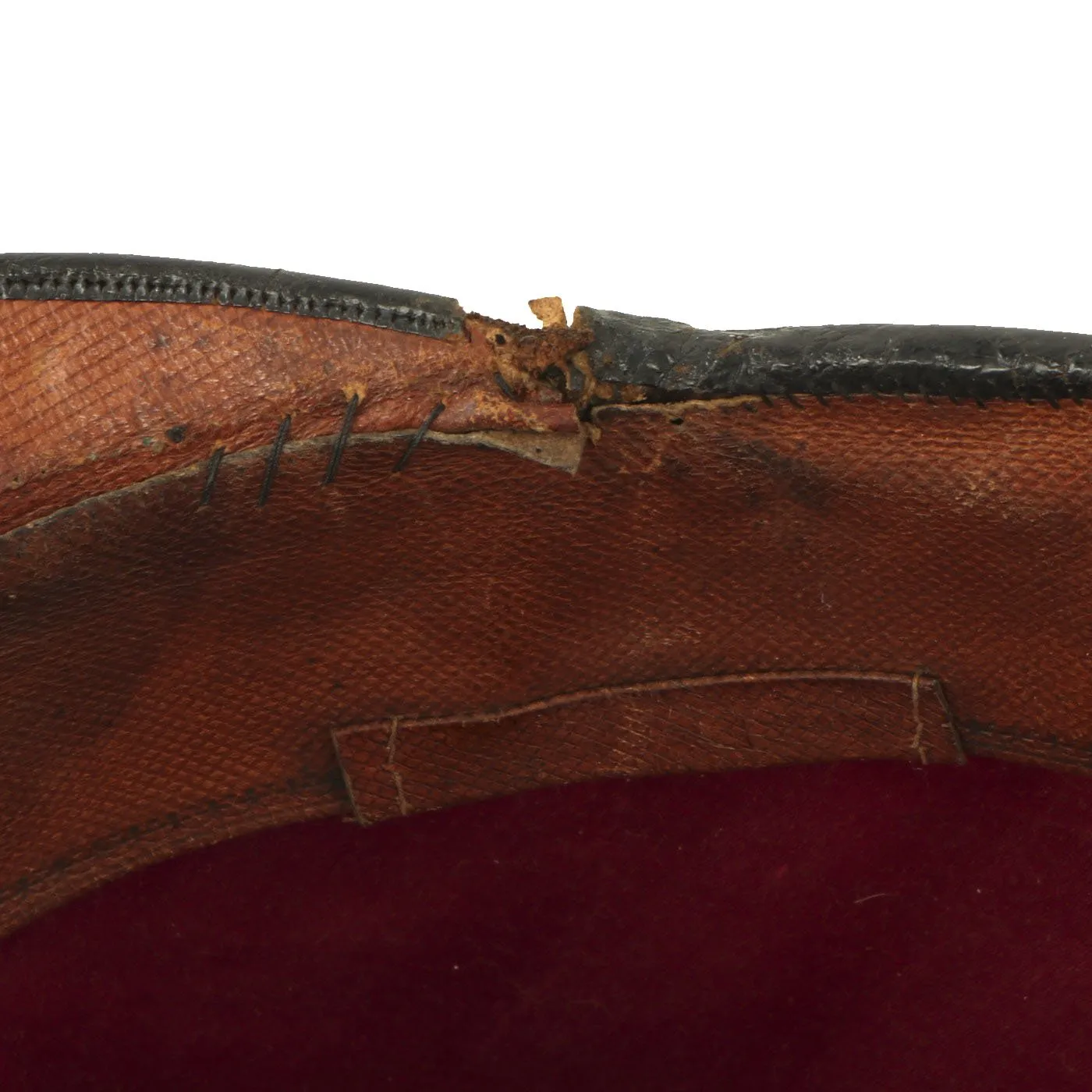 Original 19th Century Imperial Austrian Infantry Officer Shako