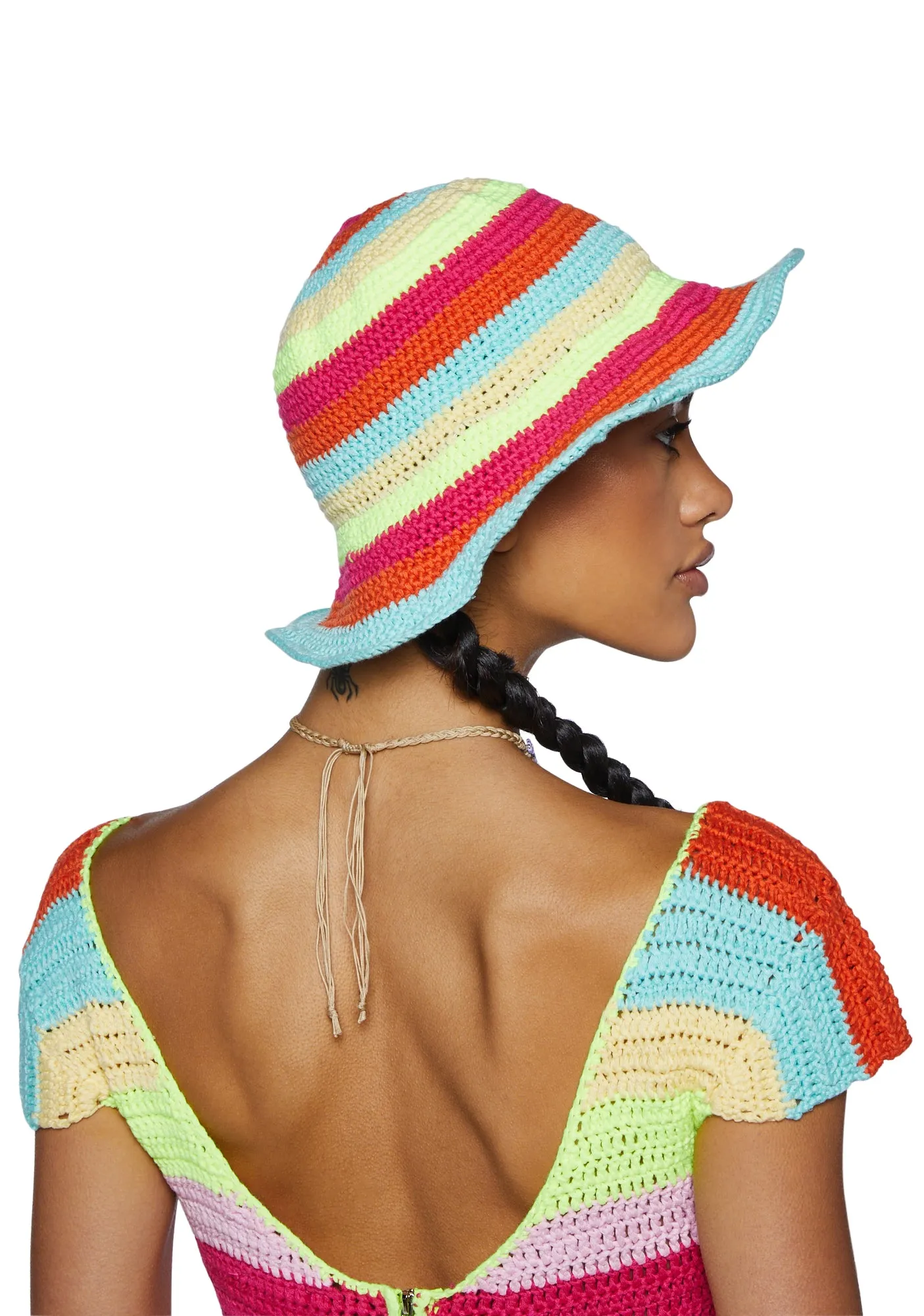 Parklife Crochet Bucket Hat