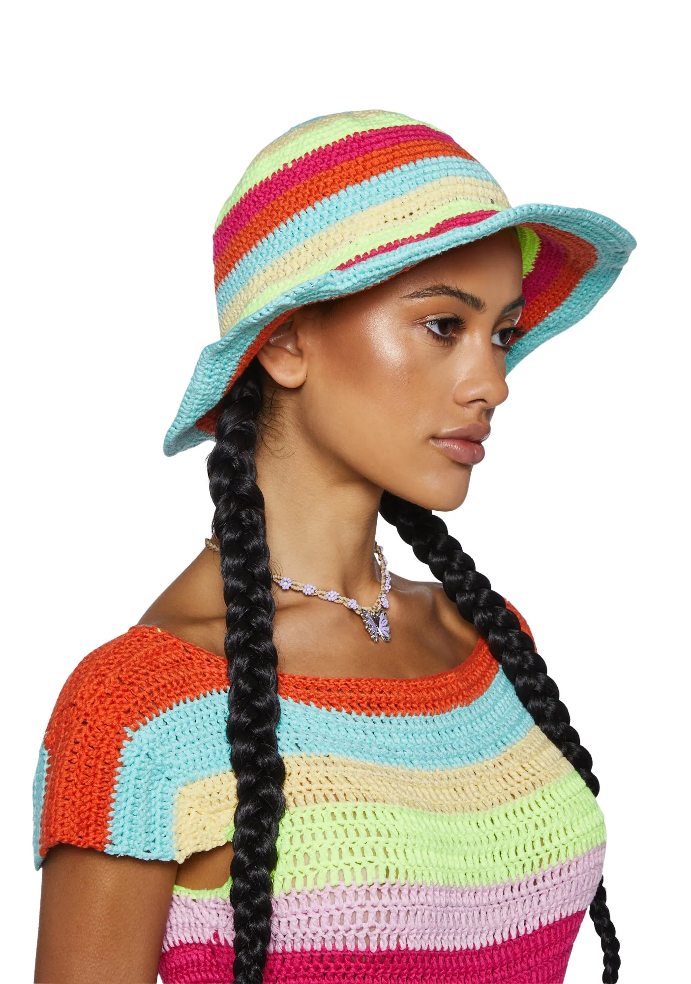 Parklife Crochet Bucket Hat