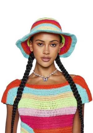 Parklife Crochet Bucket Hat