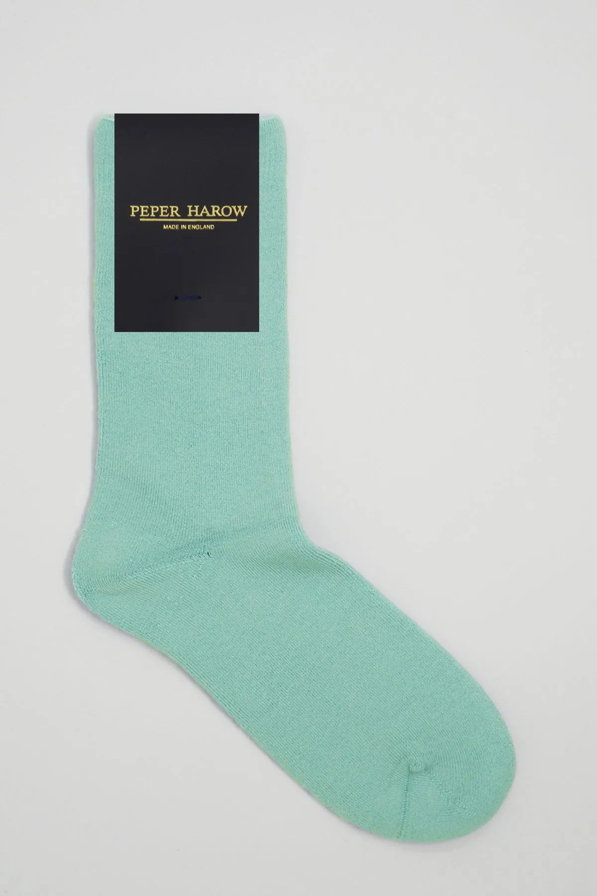 Plain Men's Bed Socks - Blue