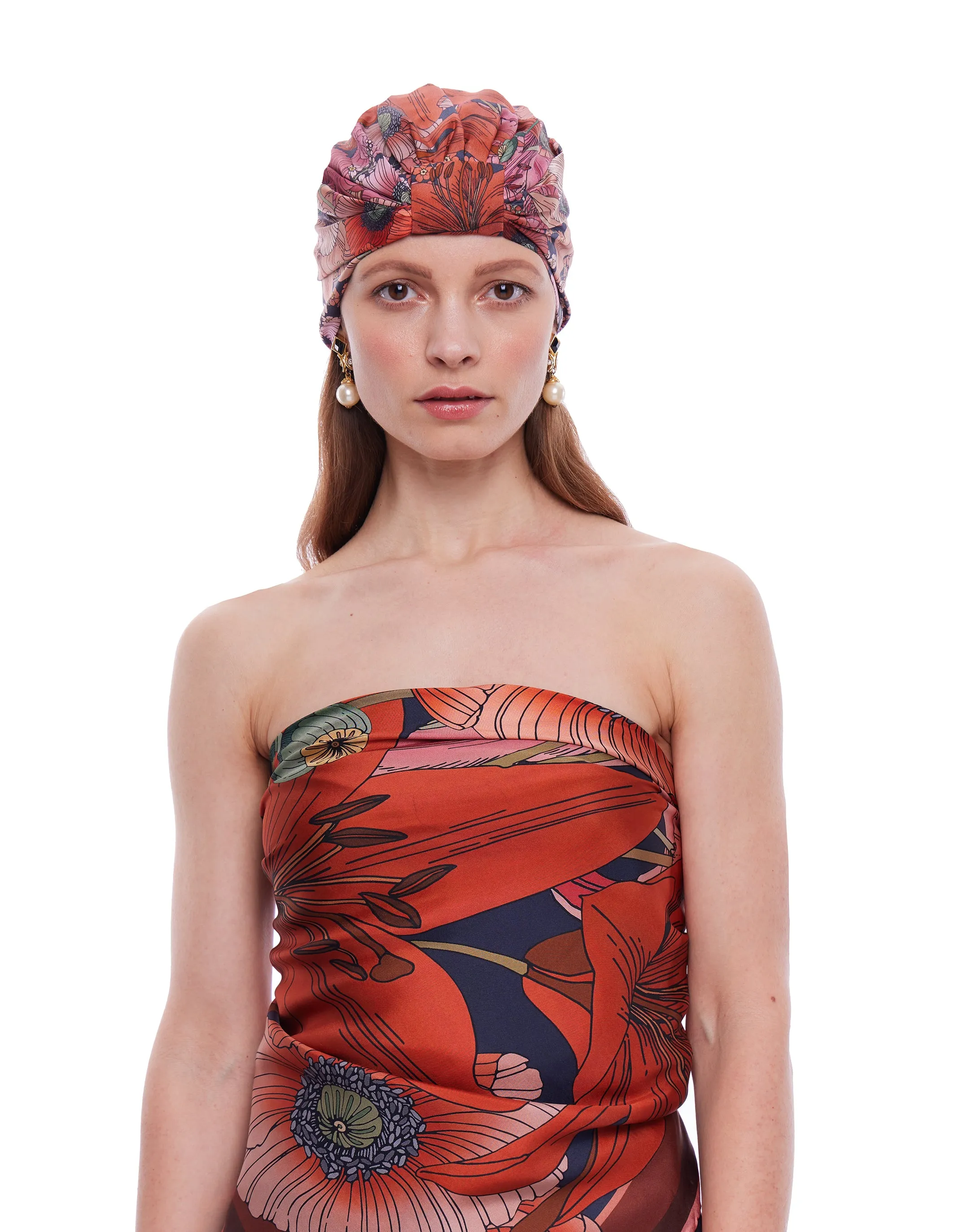 The Poppy & Lily Silk Turban