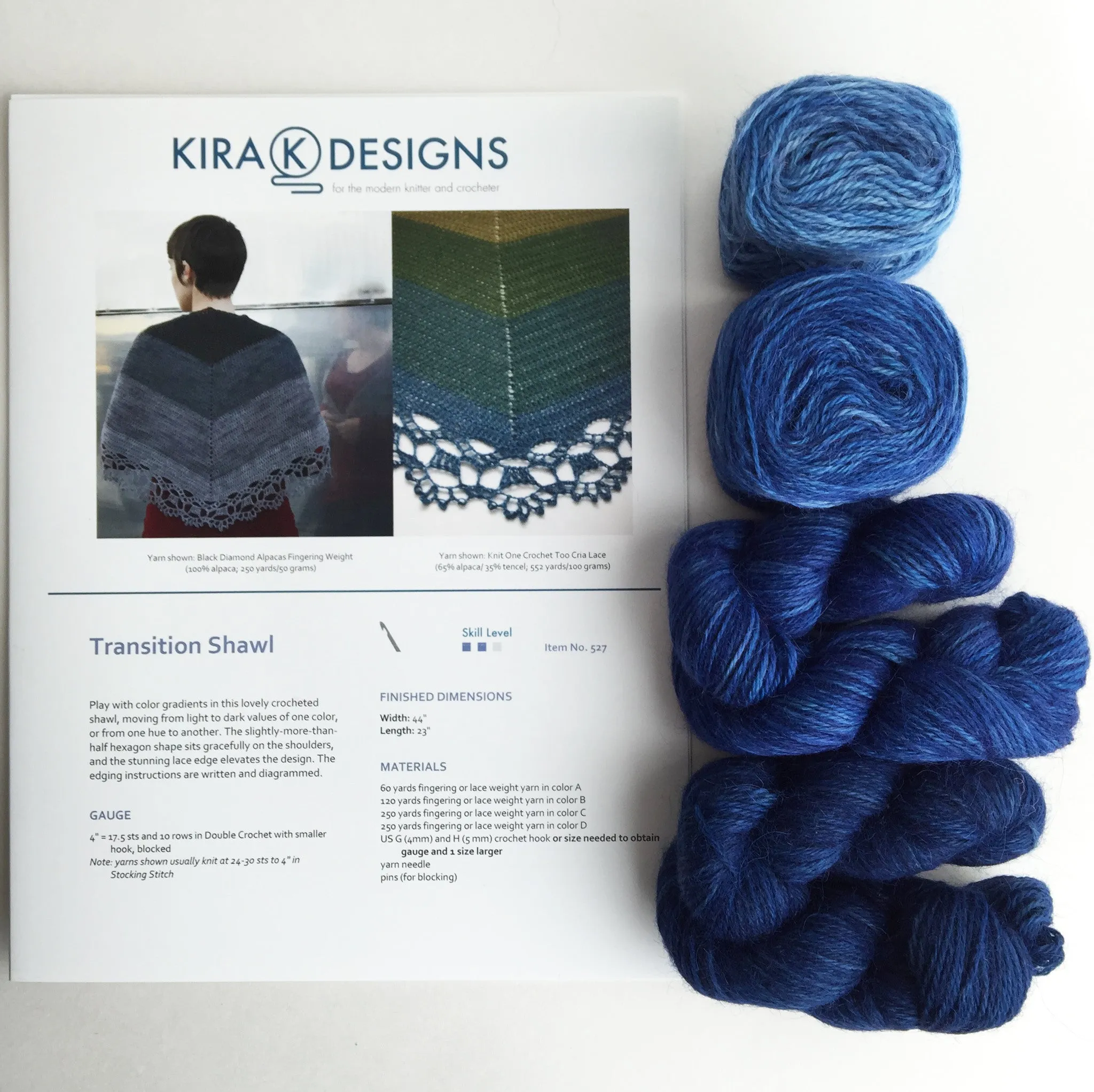 Transition Shawl kit