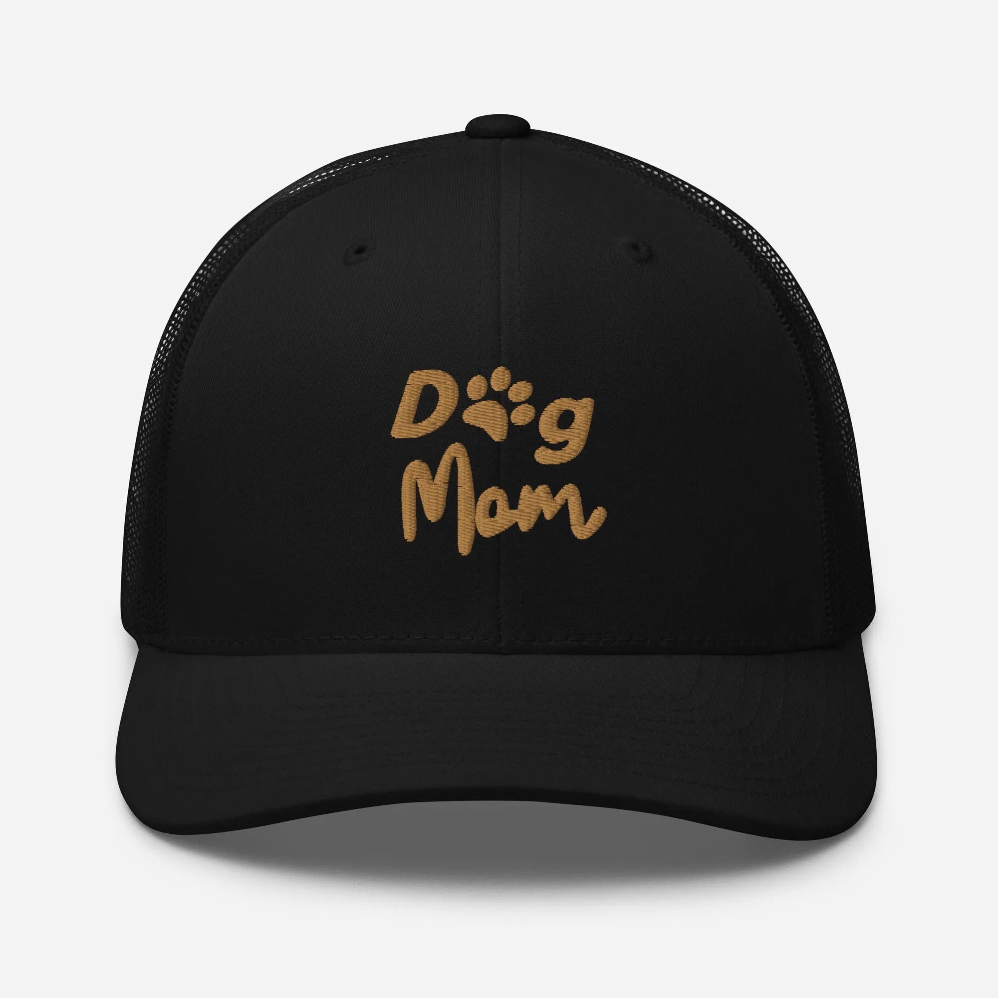 Trucker Cap Dog Mom, Embroidered, lioness-love