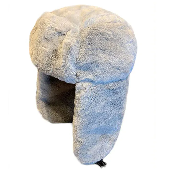 Winter Thick Warm Faux Fur Trapper Bomber Hat